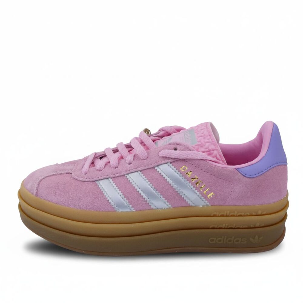 Adidas Originals Gazelle Bold - Girls' Grade School Size US 4 True Pink NWOB